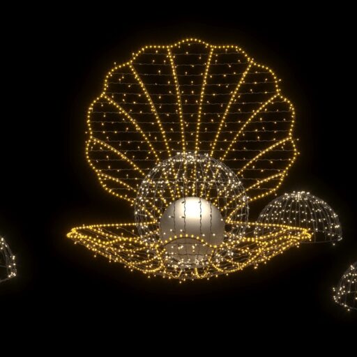 Ракушка с жемчужиной светодиодная