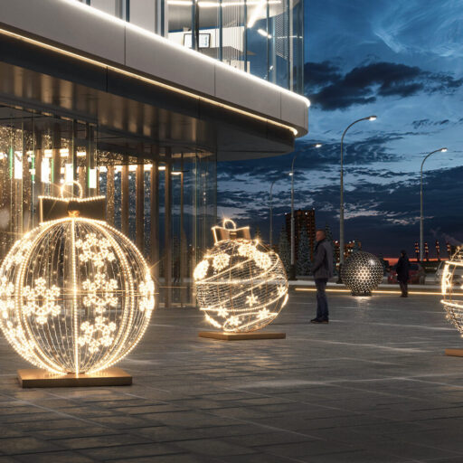 Светодиодная новогодняя игрушка