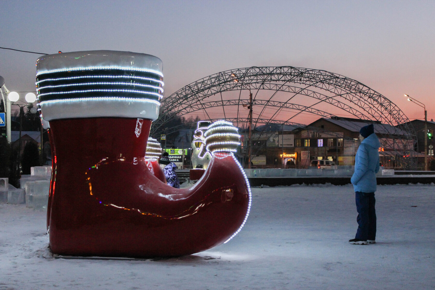 Селфи зона "Сапоги деда мороза" — изображение 5