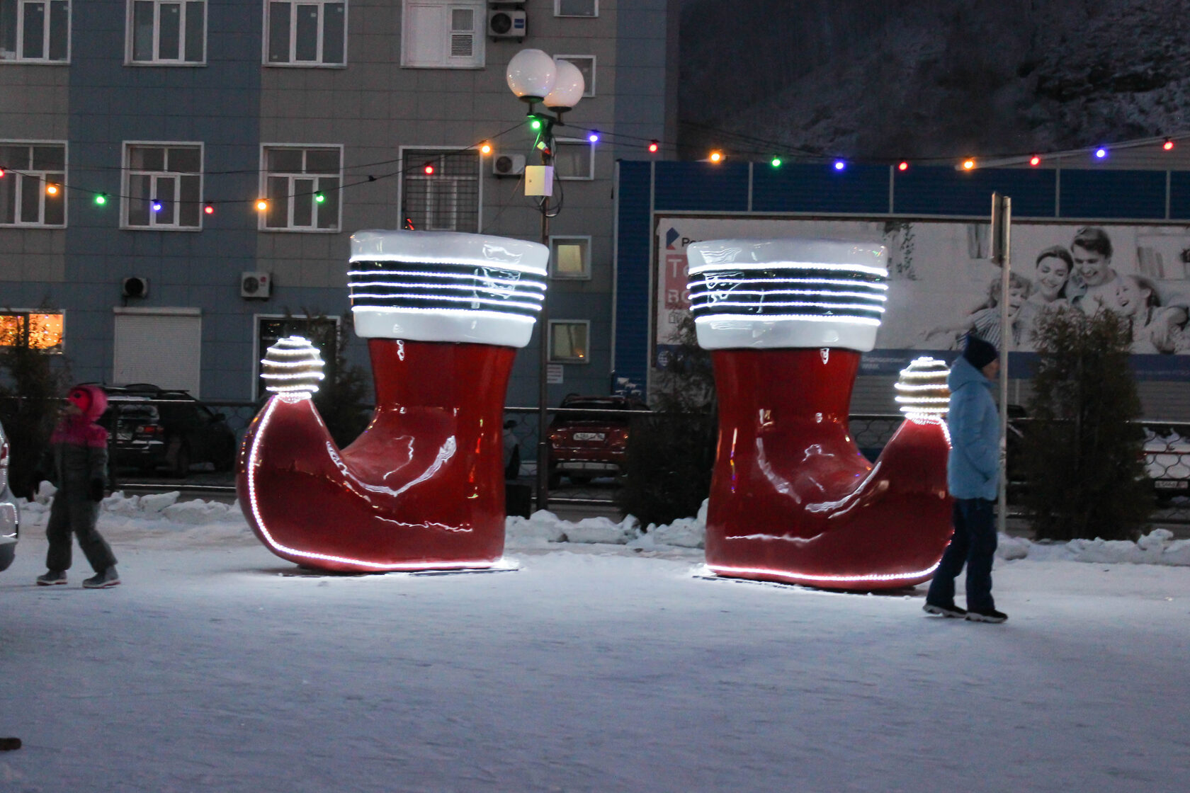 Селфи зона "Сапоги деда мороза" — изображение 3