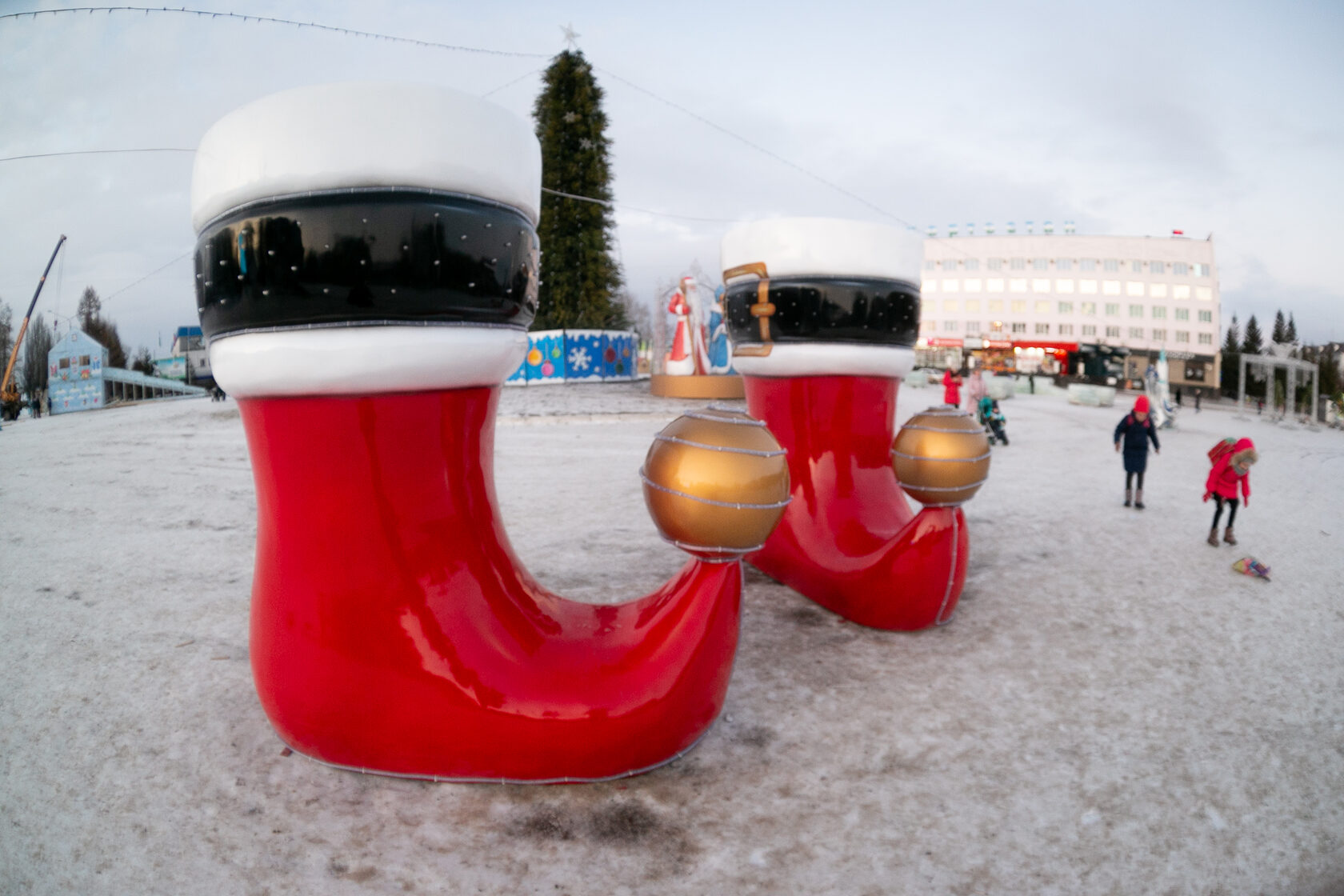 Селфи зона "Сапоги деда мороза" — изображение 9