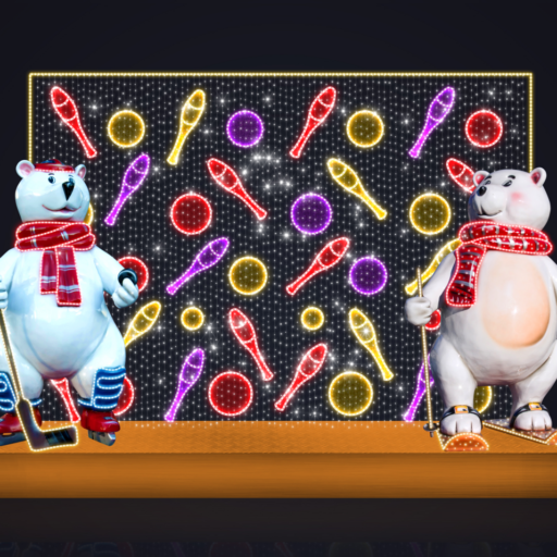 Фотозона с медведями