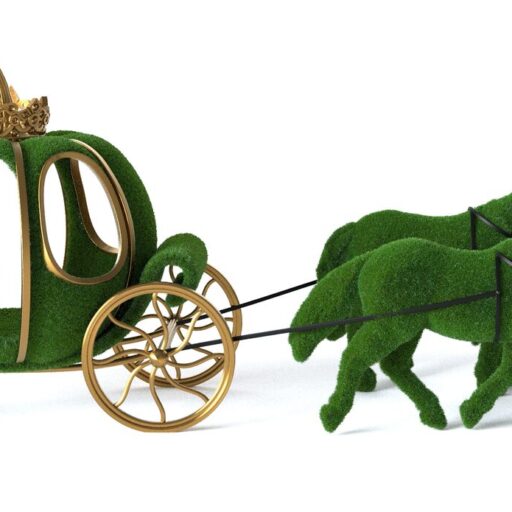 Карета с лошадьми