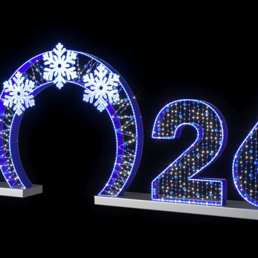 Арка 2026 светодиодная