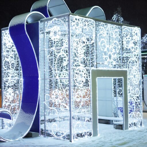 Новогодний подарок светодиодный