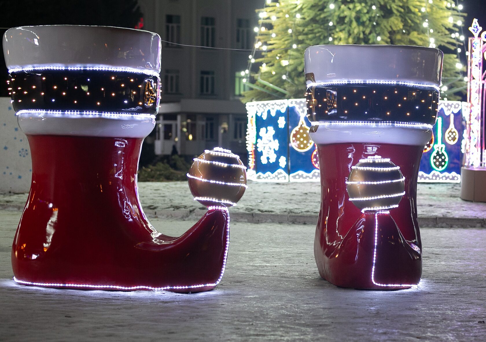 Селфи зона "Сапоги деда мороза" — изображение 2