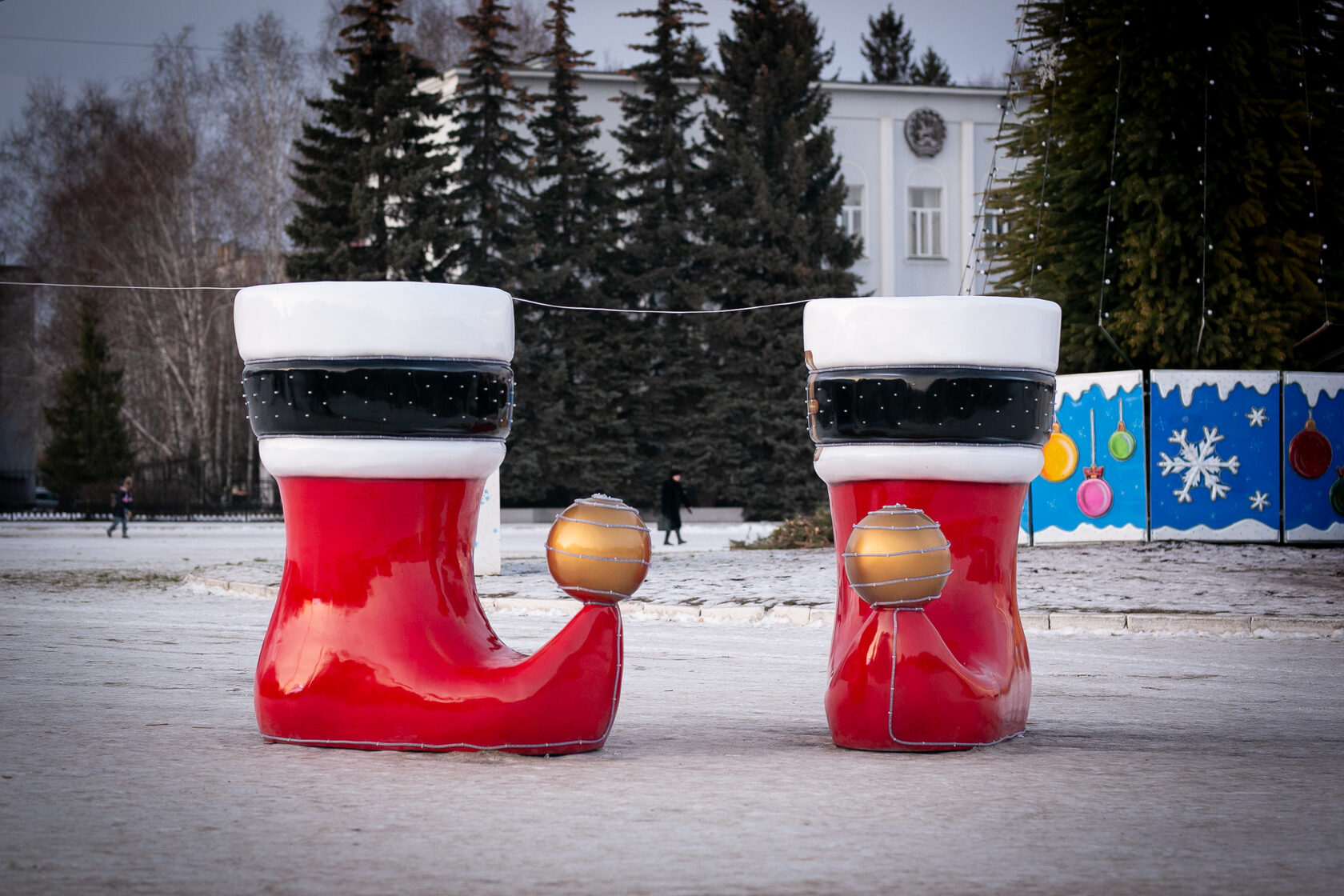 Селфи зона "Сапоги деда мороза" — изображение 7